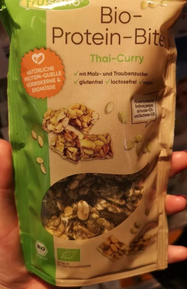 Snack protéines curry