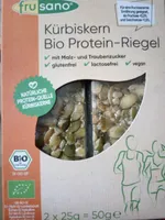 Barre protéinee de graines de courge bio