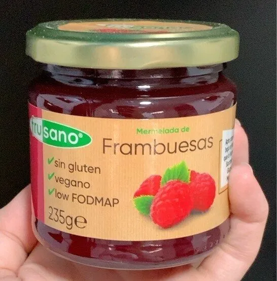 mermelada de frambuesas