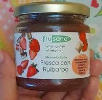 Mermelada fresa con ruibarbo