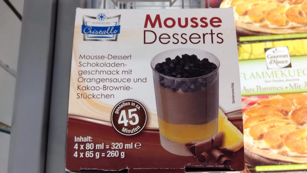 Mousse-Dessert (Cristallo)