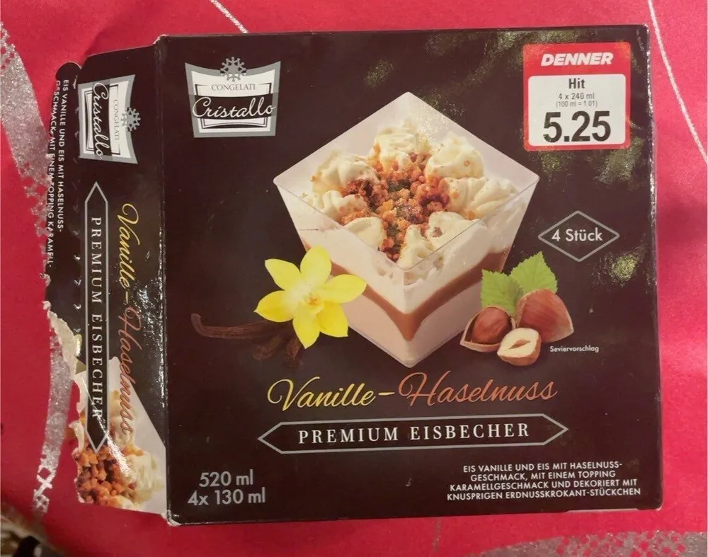 Gelato Vaniglia Nocciola