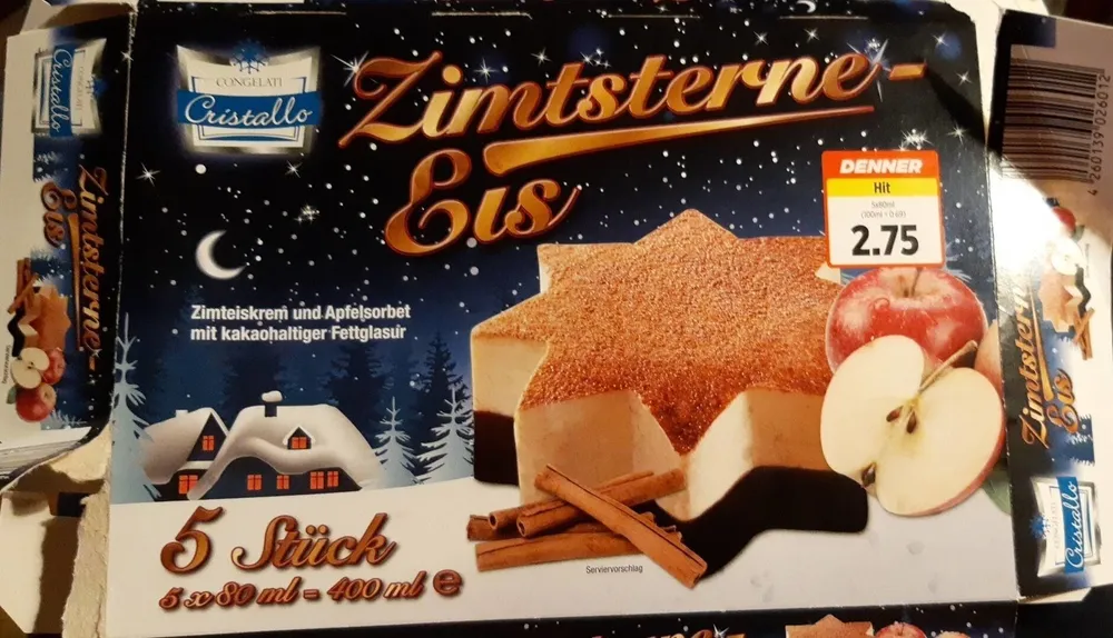 ZIMTSTERNE-EIS