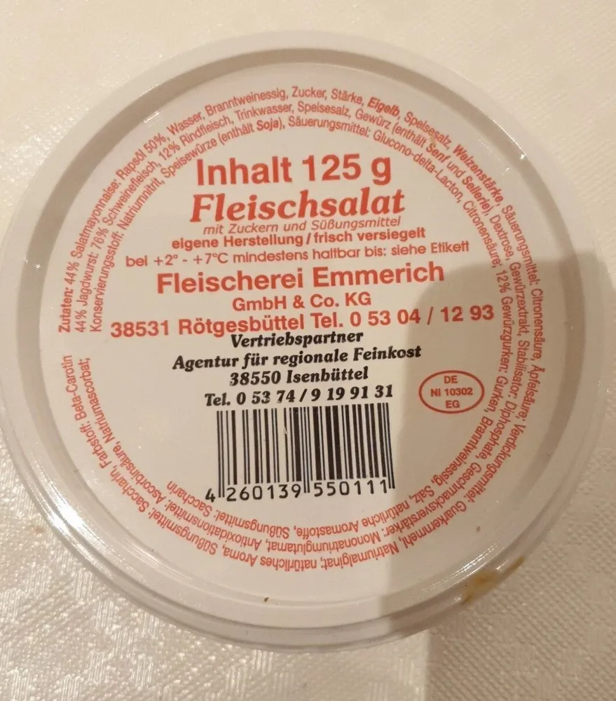 Fleischsalat