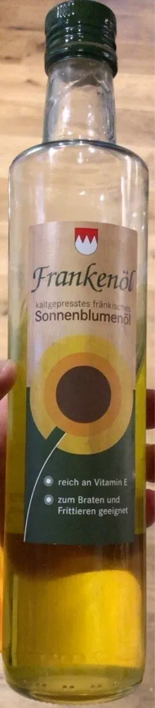 kaltgepresstes Sonnenblumenöl
