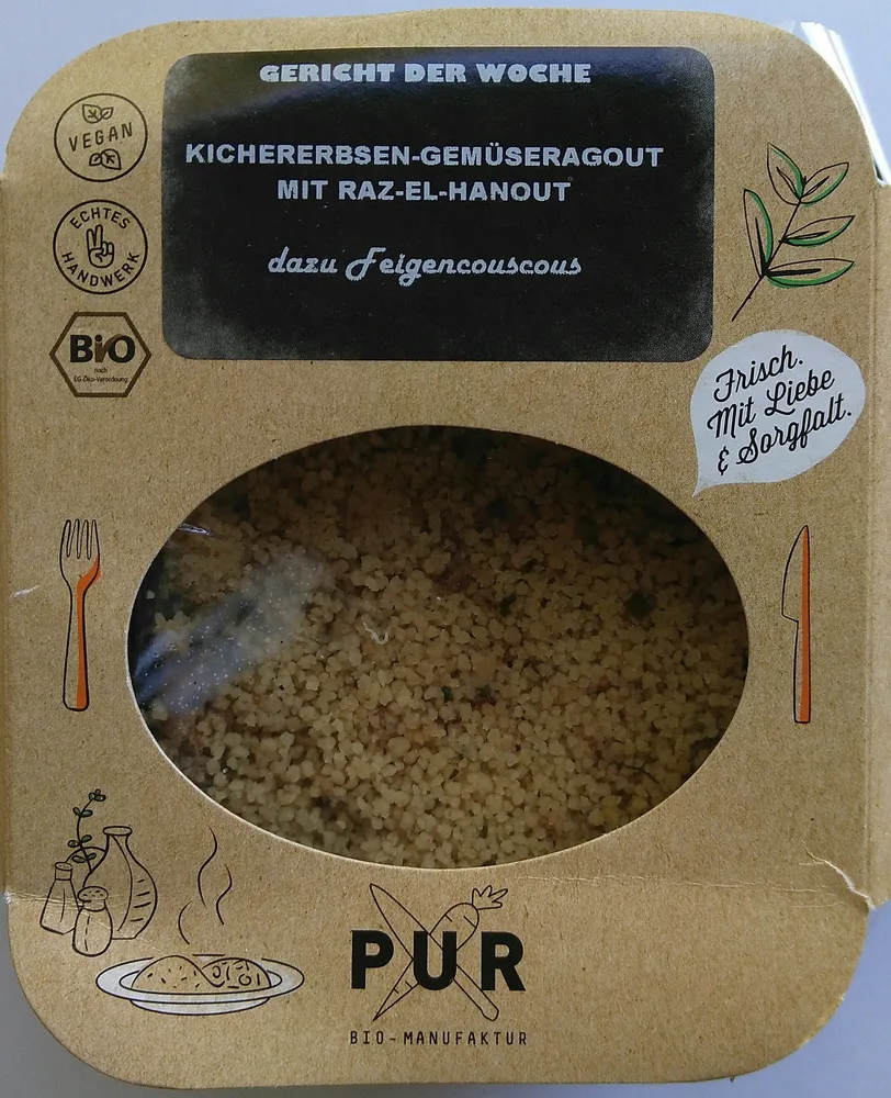 Kichererbsen-Gemüseragout mit Raz-el-Hanout