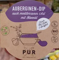 AUBERGINEN-DIP nach mediterraner Art mit Olivenöl
