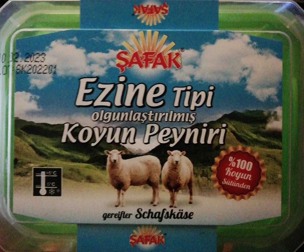 Gereifter Schafskäse – Ezine Tipi olgunlaştırılmış Koyun Peyniri