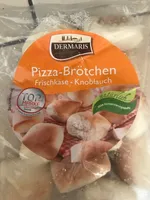Pizza-Brötchen Frischkäse-Knoblauch