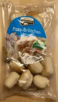 Pizza-Brötchen Natur