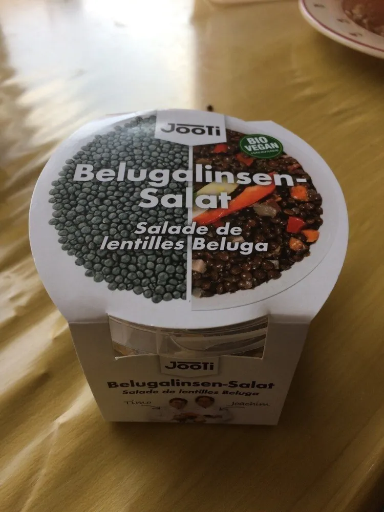 Salade de lentilles Beluga