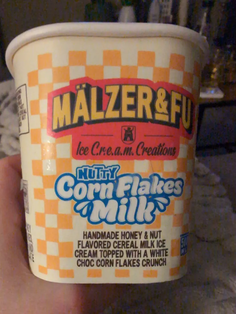 Nutty Corn Flakes Milk