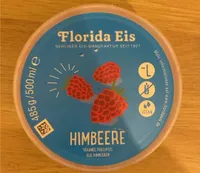 Himbeere veganes Fruchteis