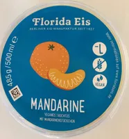 Fruchteis Mandarine