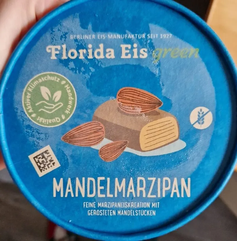 Eis Mandelmarzipan