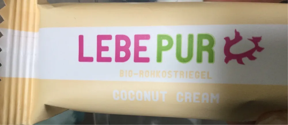 Coconut cream riegel