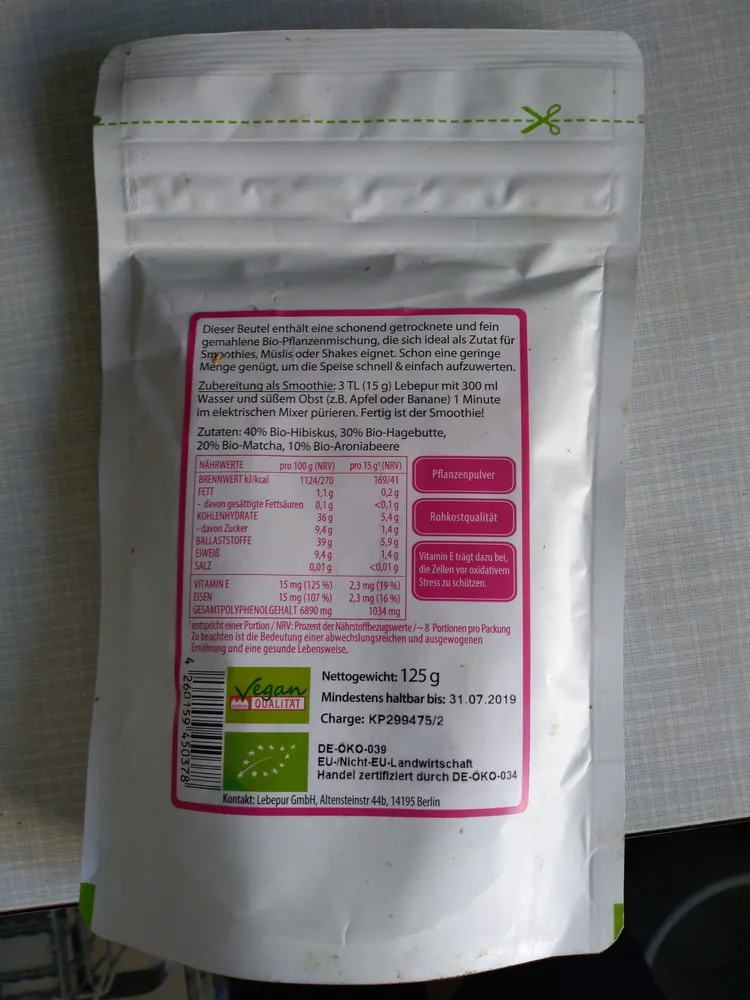 LebePur Antioxidantien