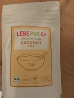 Protein bowl coconut kiss