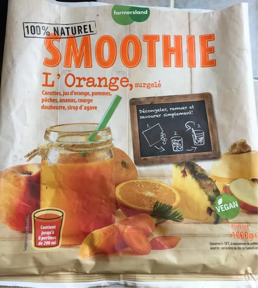 Smoothie, Der Orange