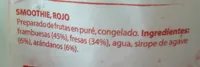 SMOOTHIE, ROJO