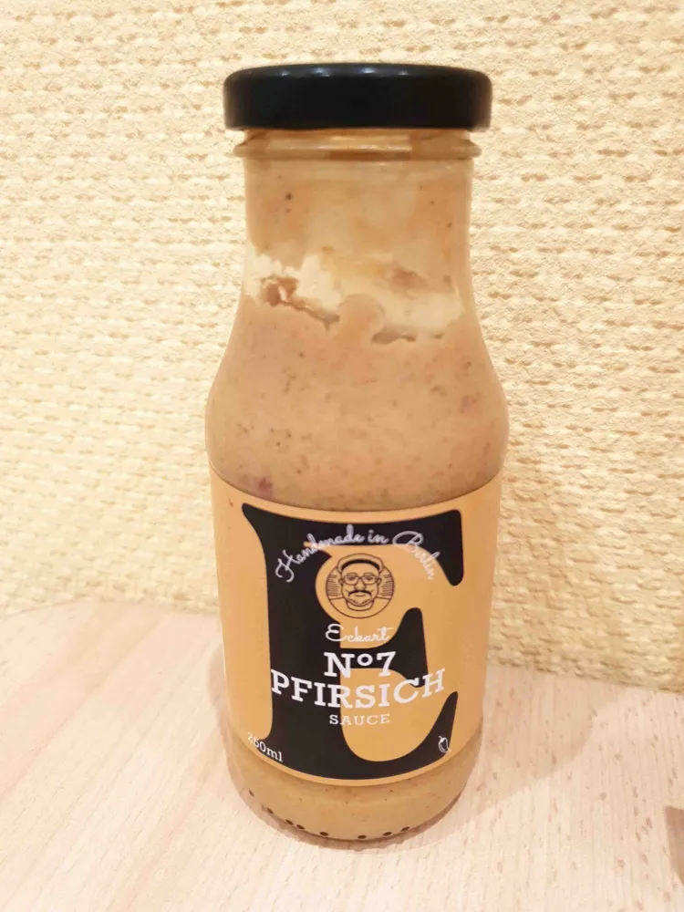 No7 Pfirsich Sauce