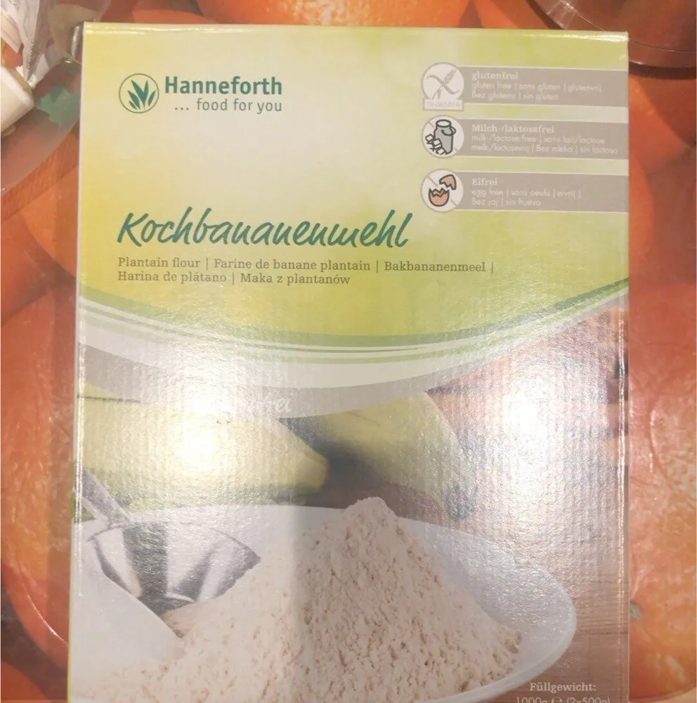 Kochbananenmehl