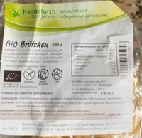 Bio Brötchen