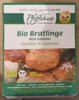 Bratling Reis-Gemüse