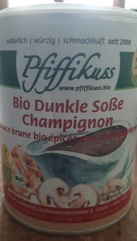 Bio Dunkle Sosse Champignon