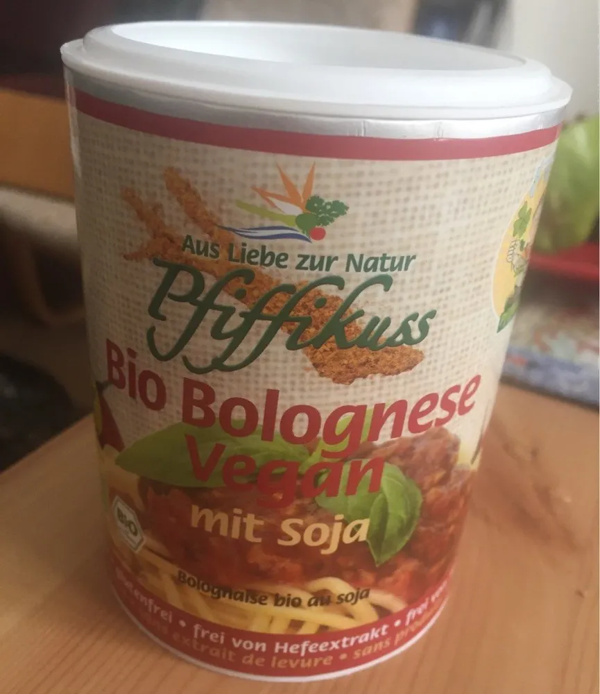 Bio Bolognese Vegan mit soja
