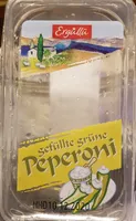 gefüllte grüne Peperoni