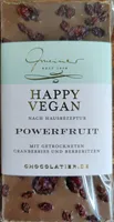 Happy Vegan Powerfruit mit getrockneten Cranberries und Berberitzen