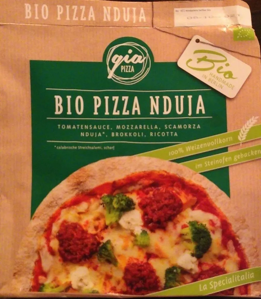 Bio Pizza Nduja