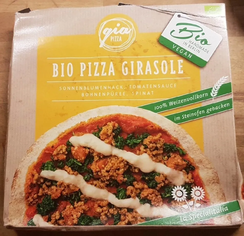 Bio Pizza girasole
