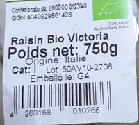 Raisin bio