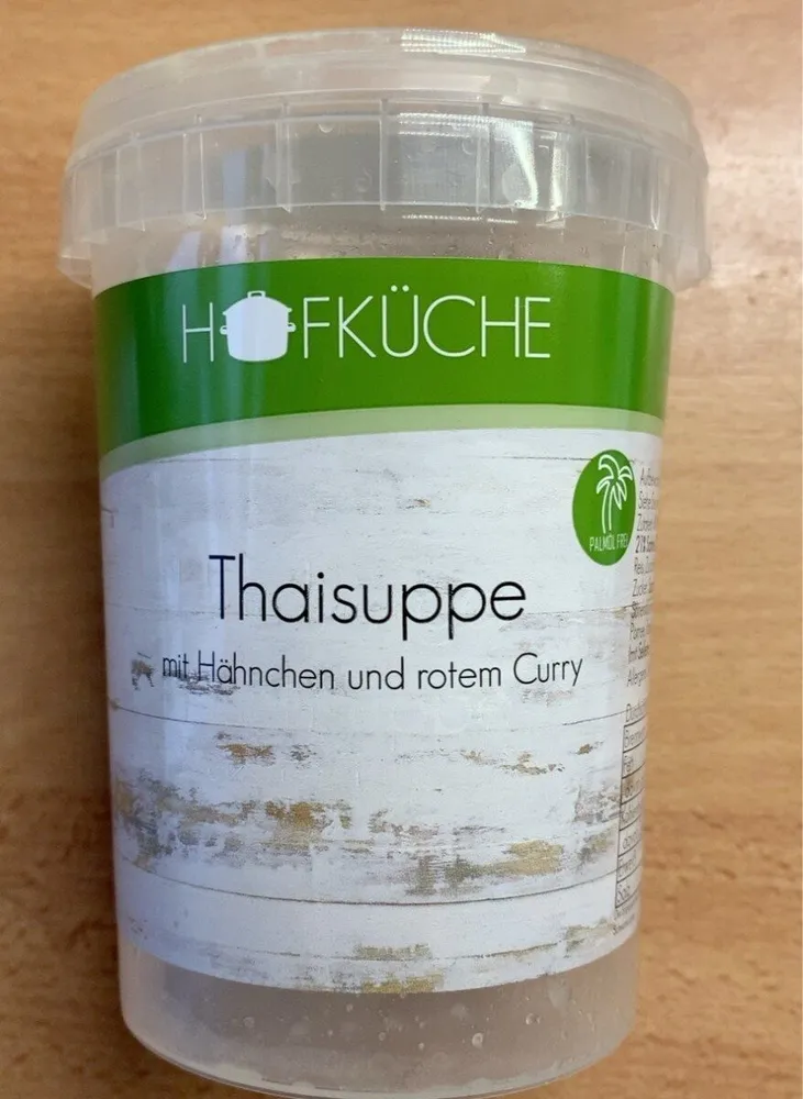 Thaisuppe mit Hähnchen