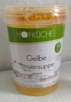 Gelbe Linsensuppe (vegan)