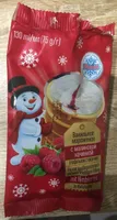 Eis Mit Himbeeren