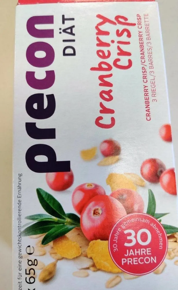 Precon cranberry crisp