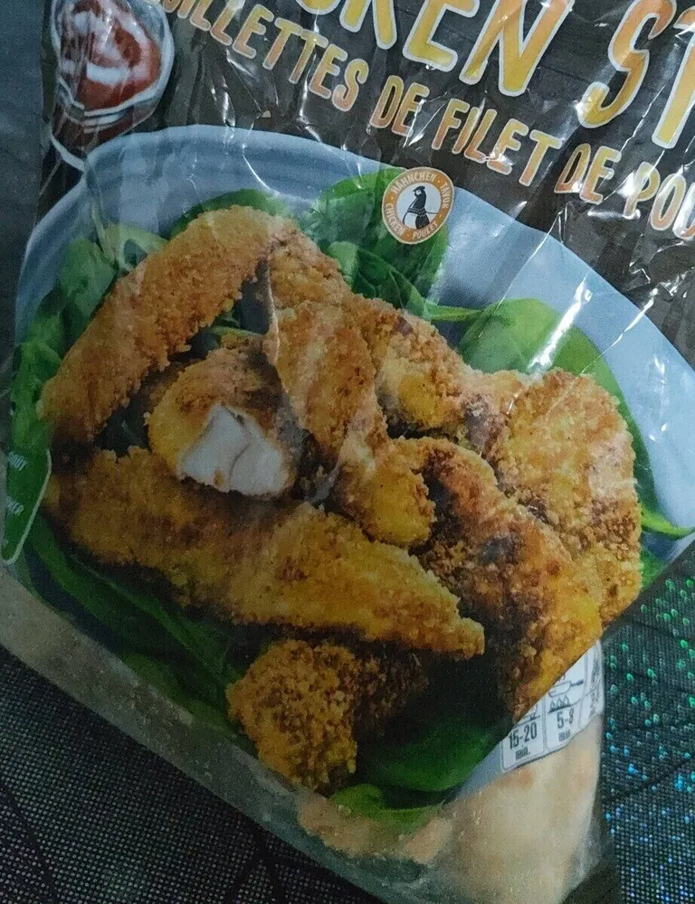 FILLETTES DE FILET DE POULET