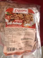 grill-kebap lamellee de Kebab grillees