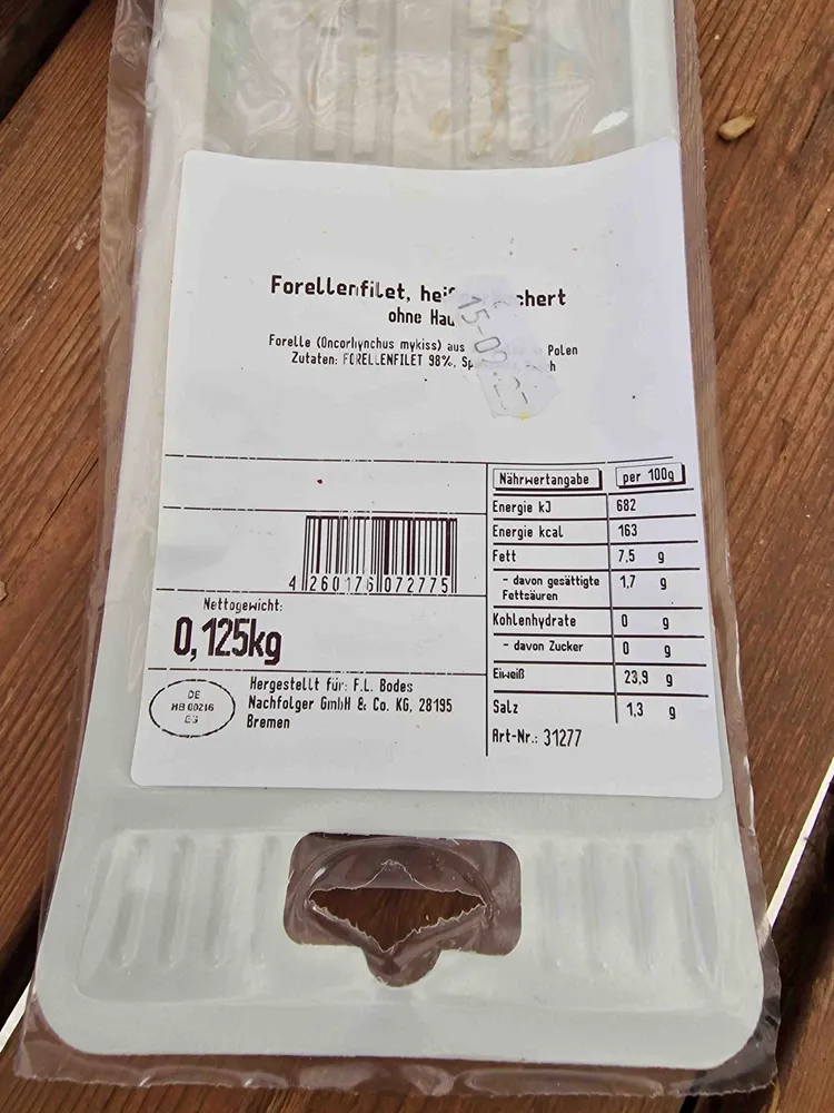 Forellenfilet