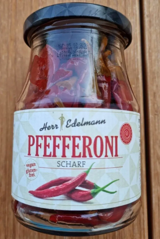 Pfefferonie scharf