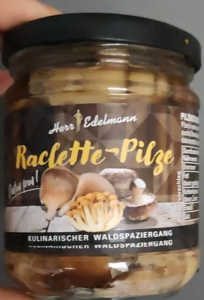 Raclette Pilze