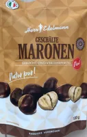 Geschälte Maronen