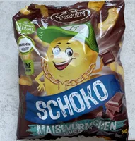 Maiswürmchen Schoko