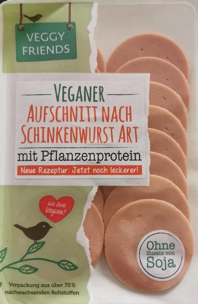 Aufschnitt nach Schinkenwurst Art