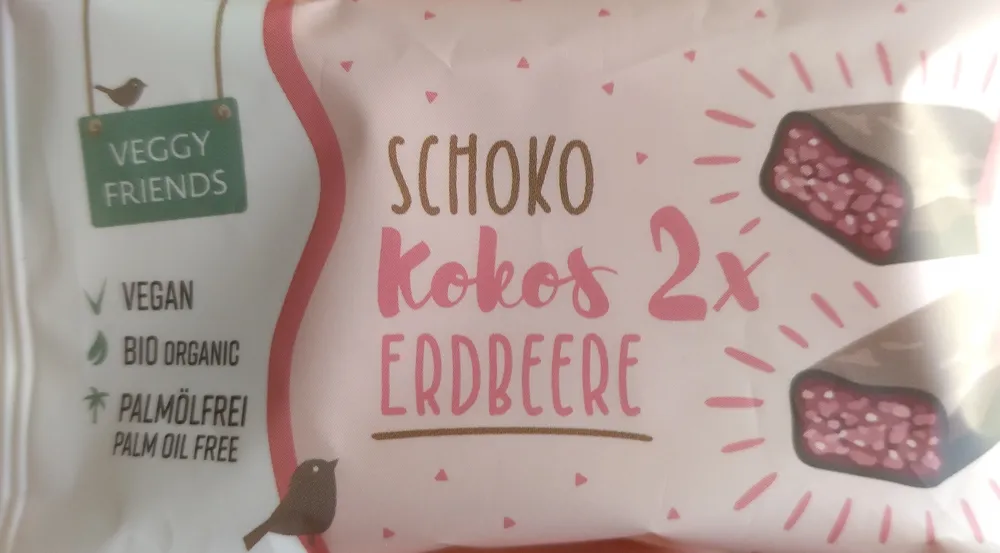 Schoko Kokos Erdbeere