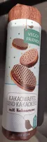 Kakaowaffel und Kakaokeks mit Kakaocreme