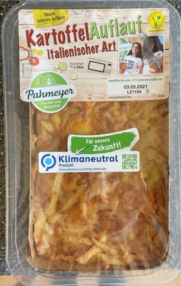 Kartoffelauflauf italienischer Art
